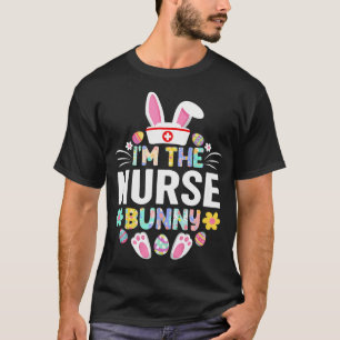 Camiseta Eu Sou o Coelho Enfermeiro Família Páscoa Combinan