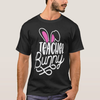 Camiseta Eu Sou O Coelho Professor Dia De Páscoa Coelho Fam