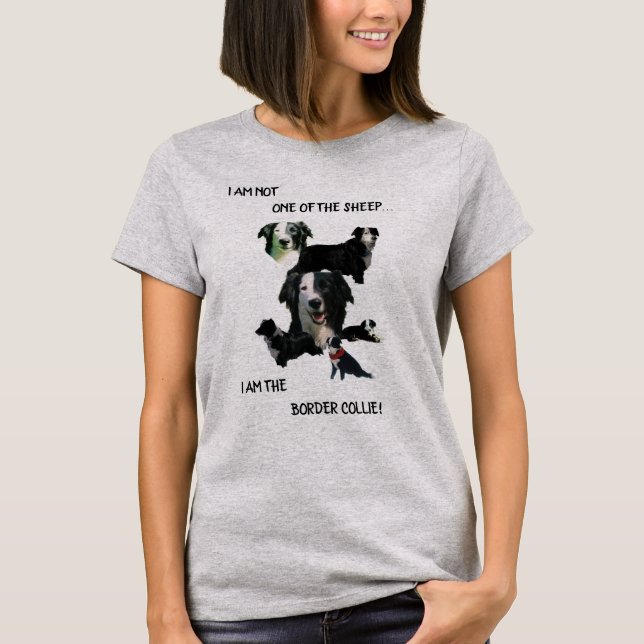 CAMISETA "EU SOU O COLLIE DA FRONTEIRA" (Frente)