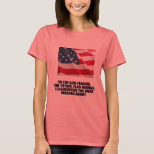 CAMISETA EU SOU O CONSERVADOR DE DEUS