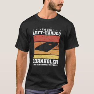 Camiseta Eu sou o Cornholer da Esquerda... você mãe te avis