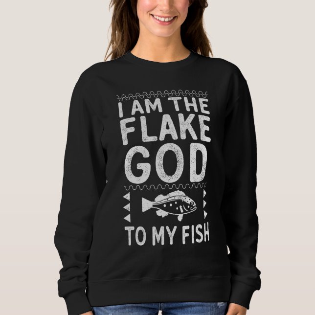 Camiseta Eu Sou O Deus Flasto Do Meu Tanque De Peixe Aquari (Frente)