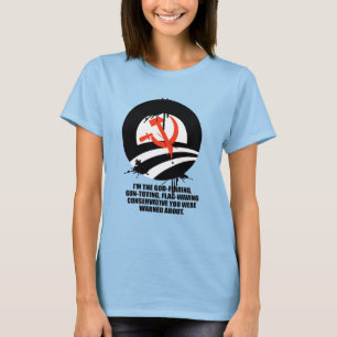 Camiseta Eu sou o deus que teme o conservador