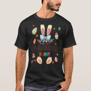 Camiseta Eu sou o dia da Páscoa coelhinha de Mawmaw que cor