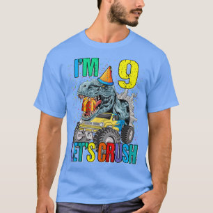 Camiseta Eu sou o Dinossauro de Caminhão de Esmagamento de 