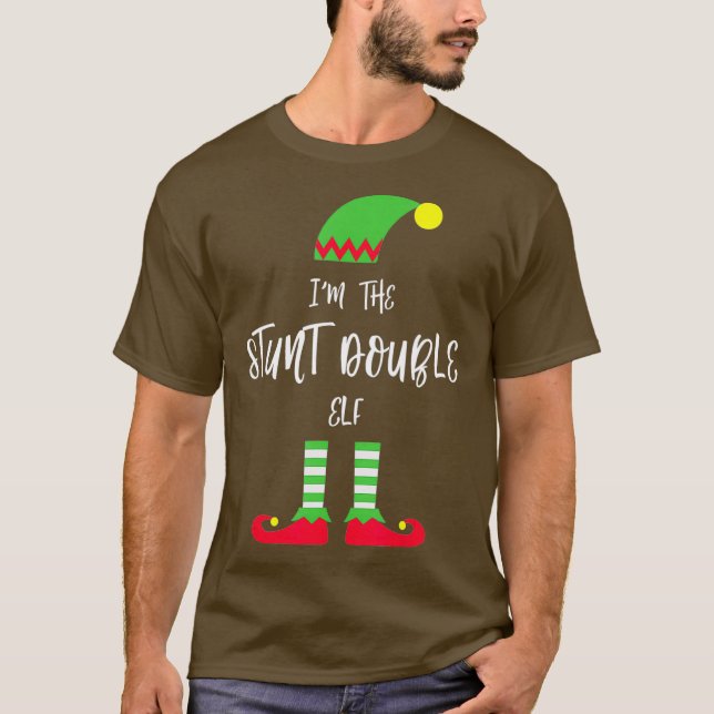 Camiseta Eu Sou O Dupla Elf Feliz Natal (Frente)