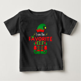 Camiseta Eu sou o Elf Baby favorito