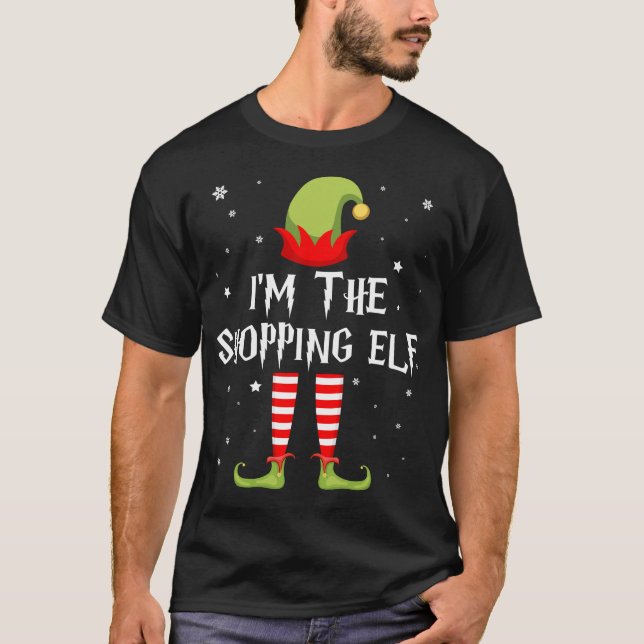 Camiseta Eu sou o Elf Comprado Engraçado Xmas (Frente)