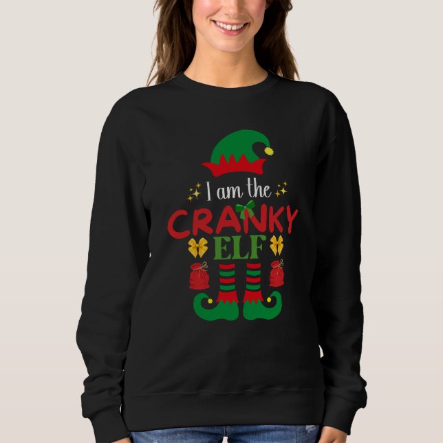Camiseta Eu sou o Elfo Cranky (Frente)