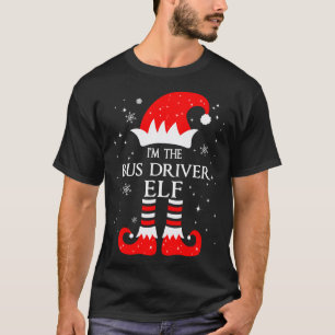 Camiseta Eu Sou O Elfo Motorista De Ônibus Correspondente A