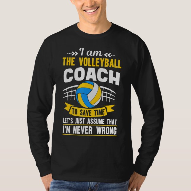 Camiseta Eu Sou O Esporte Da Escola De Voleibol (Frente)