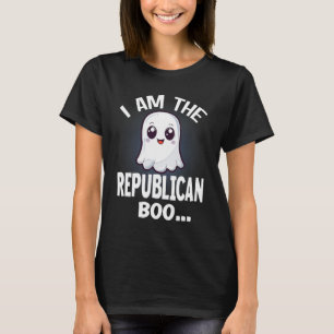 Camiseta Eu Sou O Fantasma Republicano De Halloween Roupas