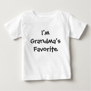 Camiseta Eu sou o favorito da avó