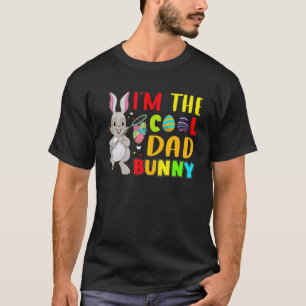 Camiseta Eu sou o Felz pascoa de Ovos de Páscoa Coelho Pai