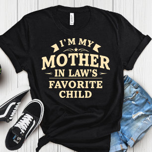 Camiseta Eu Sou o Filho Favorito da Minha Sogra