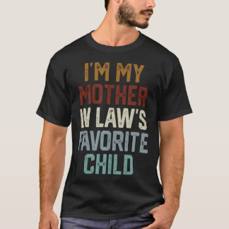 Camiseta EU Sou O Filho Favorito Da Minha Sogra Engraçado