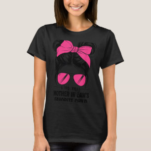 Camiseta Eu Sou o Filho Favorito da Minha Sogra, Pai/Mãe En
