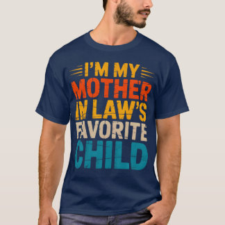 Camiseta EU Sou O Filho Favorito Da Minha Sogra - uni