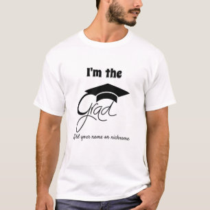Camiseta Eu sou o Formando - Design preto moderno - Texto e