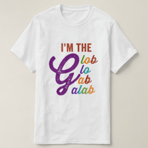 Camiseta eu sou o galab globo
