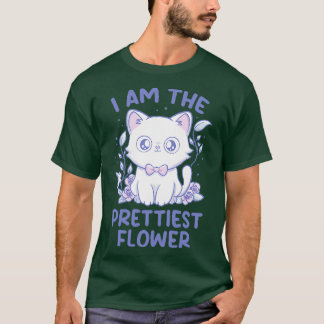 Camiseta Eu sou o gato mais bonito da flor de Tobe Fonse