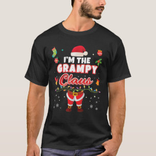 Camiseta Eu sou o Grampy Claus a combinar o Natal da Feliz