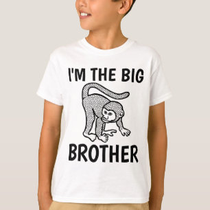 CAMISETA EU SOU O GRANDE IRMÃO MACACHADO