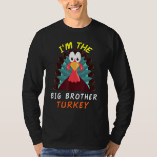 Camiseta Eu sou o Grande Irmão Turco de Ação de Graças Mulh