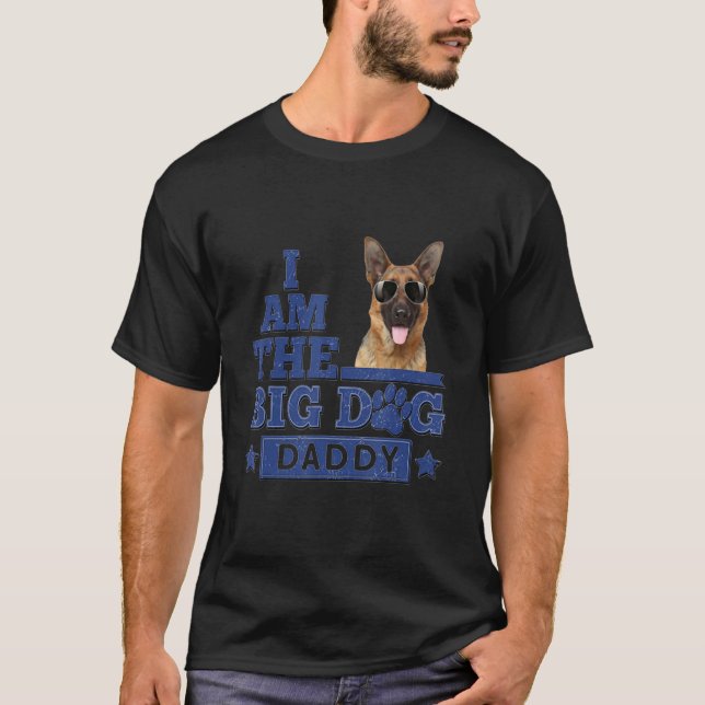 Camiseta Eu Sou O Grande Pai De Cachorro Feliz Faes (Frente)