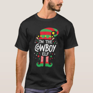 Camiseta Eu sou o Grupo da Família Cowboy Elf Correspondend