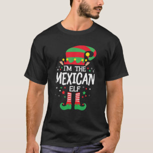 Camiseta Eu sou o Grupo da Família Elf Mexicano, combinand