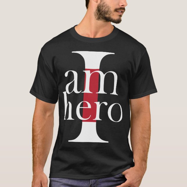 CAMISETA EU SOU O HERÓI (Frente)