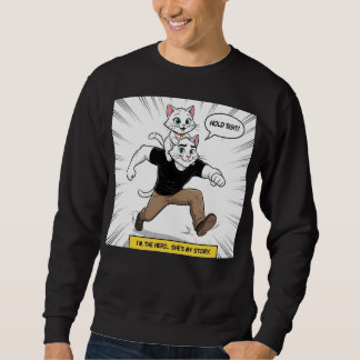 Camiseta “Eu sou o herói… ela é minha história” Em