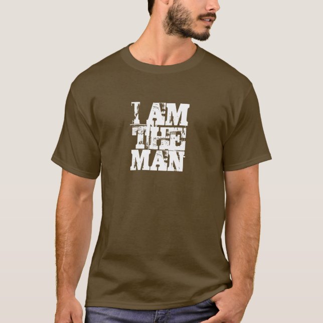 CAMISETA EU SOU O HOMEM (Frente)
