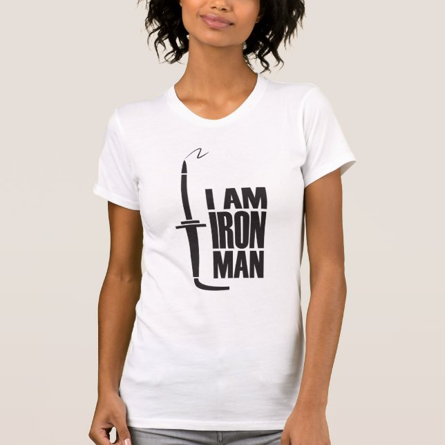 Camiseta Eu sou o Homem de Ferro (Frente)
