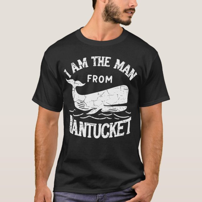 Camiseta eu sou o homem de nantucket (Frente)