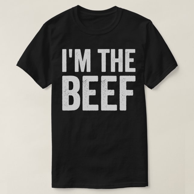 Camiseta Eu sou o Humor da Carne engraçado dizendo novidade (Frente do Design)