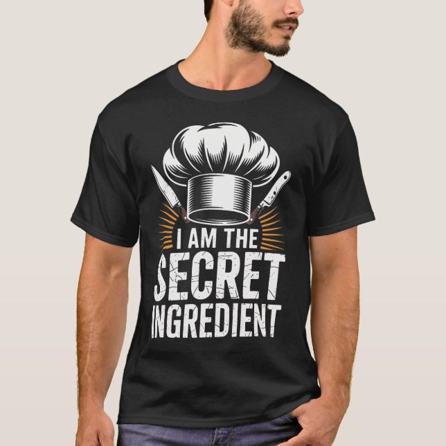 Camiseta Eu Sou O Ingrediente Secreto Divertido (Frente)