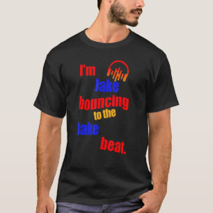 Camiseta Eu sou o Jake a ligar ao Jake
