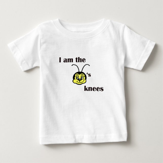 Camiseta "Eu sou o joelho da abelha" Humor (Frente)