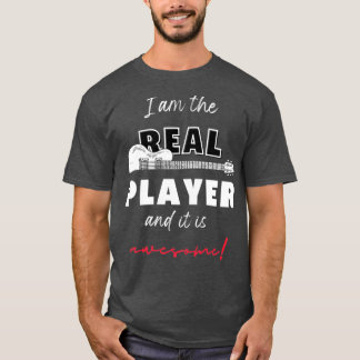Camiseta Eu Sou O Jogador De Violão Design 1