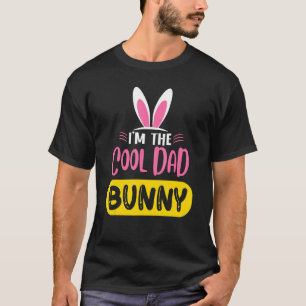 Camiseta Eu sou o Legal Pai Coelho Orelha Páscoa