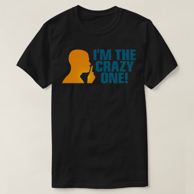 Camiseta Eu sou o louco (Frente do Design)