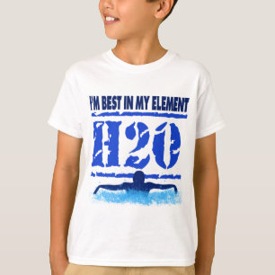 Camiseta Eu sou O MELHOR em MEU ELEMENTO - H2O