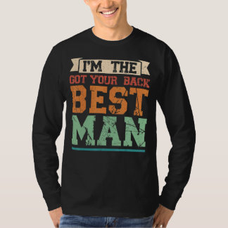 Camiseta Eu sou o melhor Padrinho de casamento de homem de 