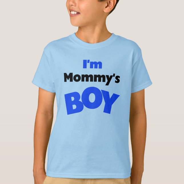Camiseta Eu sou o menino da mamã (Frente)