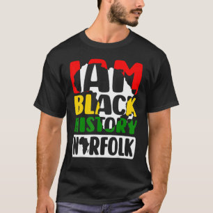 Camiseta Eu sou o Mês da História Africano, nem pessoal