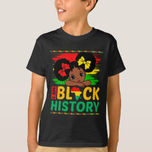 Camiseta Eu Sou O Mês Da História Negra Adolescentes Crianç