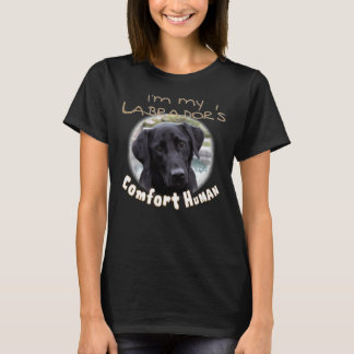 Camiseta Eu Sou O Meu Labrador Retriever O Conforto Humano