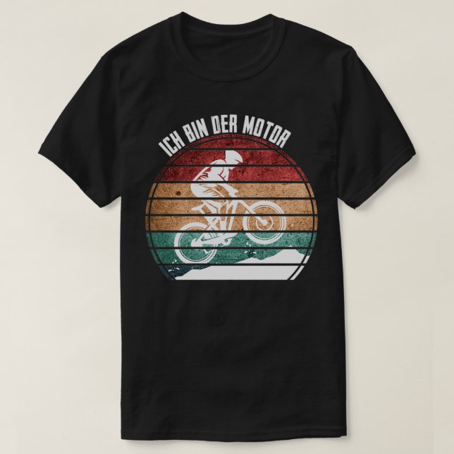 Camiseta Eu sou o motor (Frente do Design)